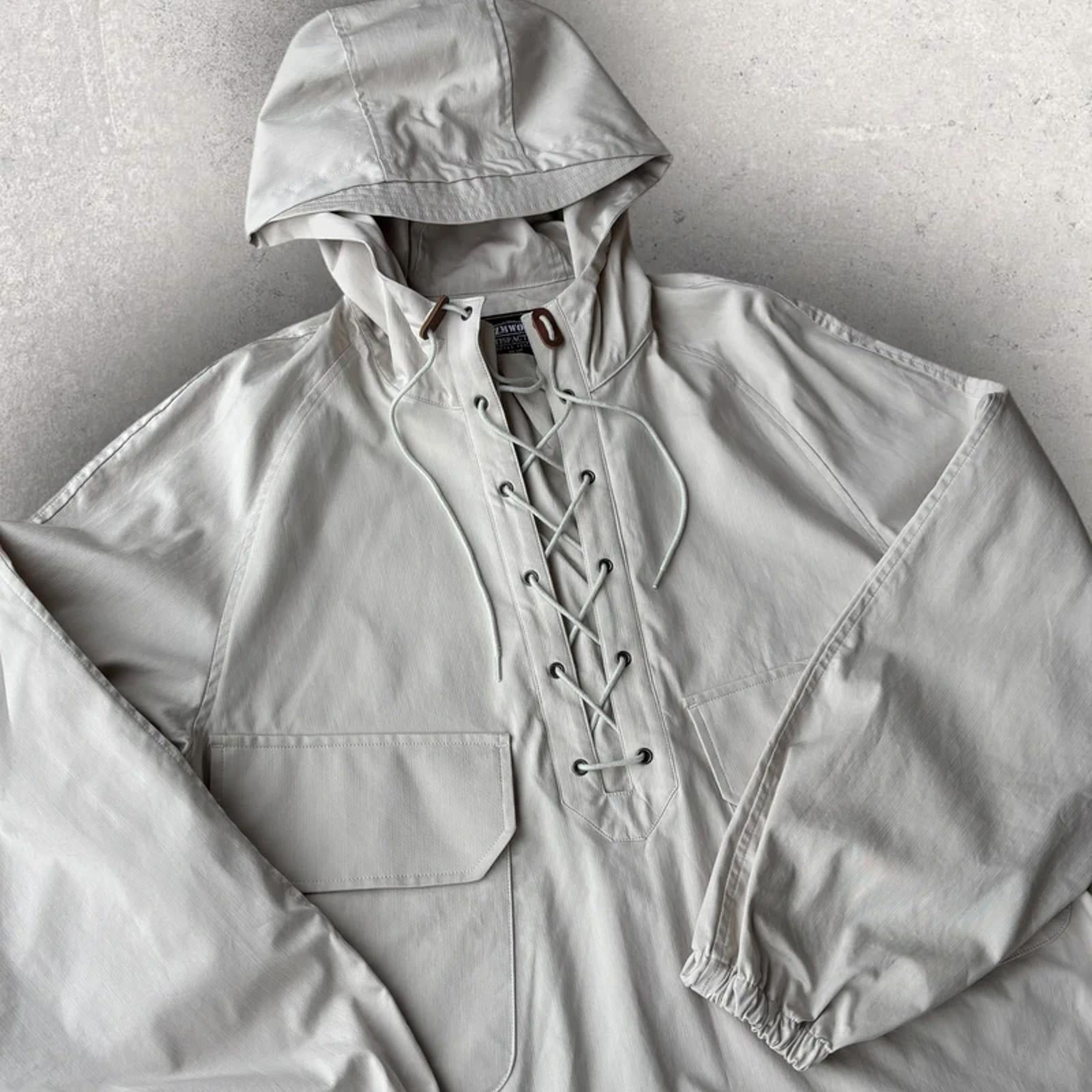 Frizmworks Herringbone USN Anorak Ivory L