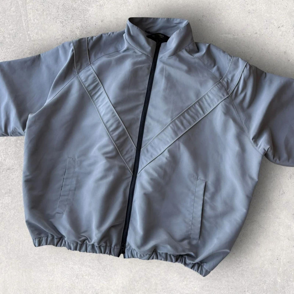 Uniform Bridge Boxy Track Jacket Ash Grey M
