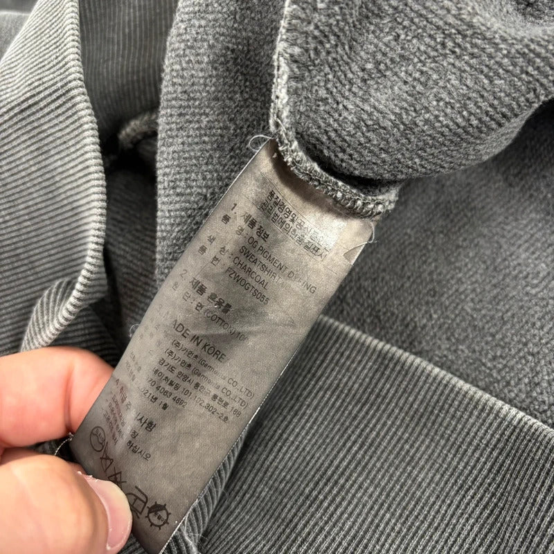 Frizmworks OG Pigment Dye Sweatshirt Charcoal M