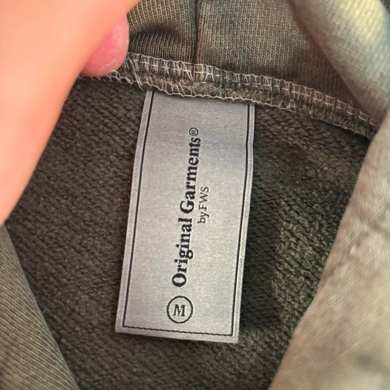 Frizmworks OG Pigment Dye Hoodie Olive M