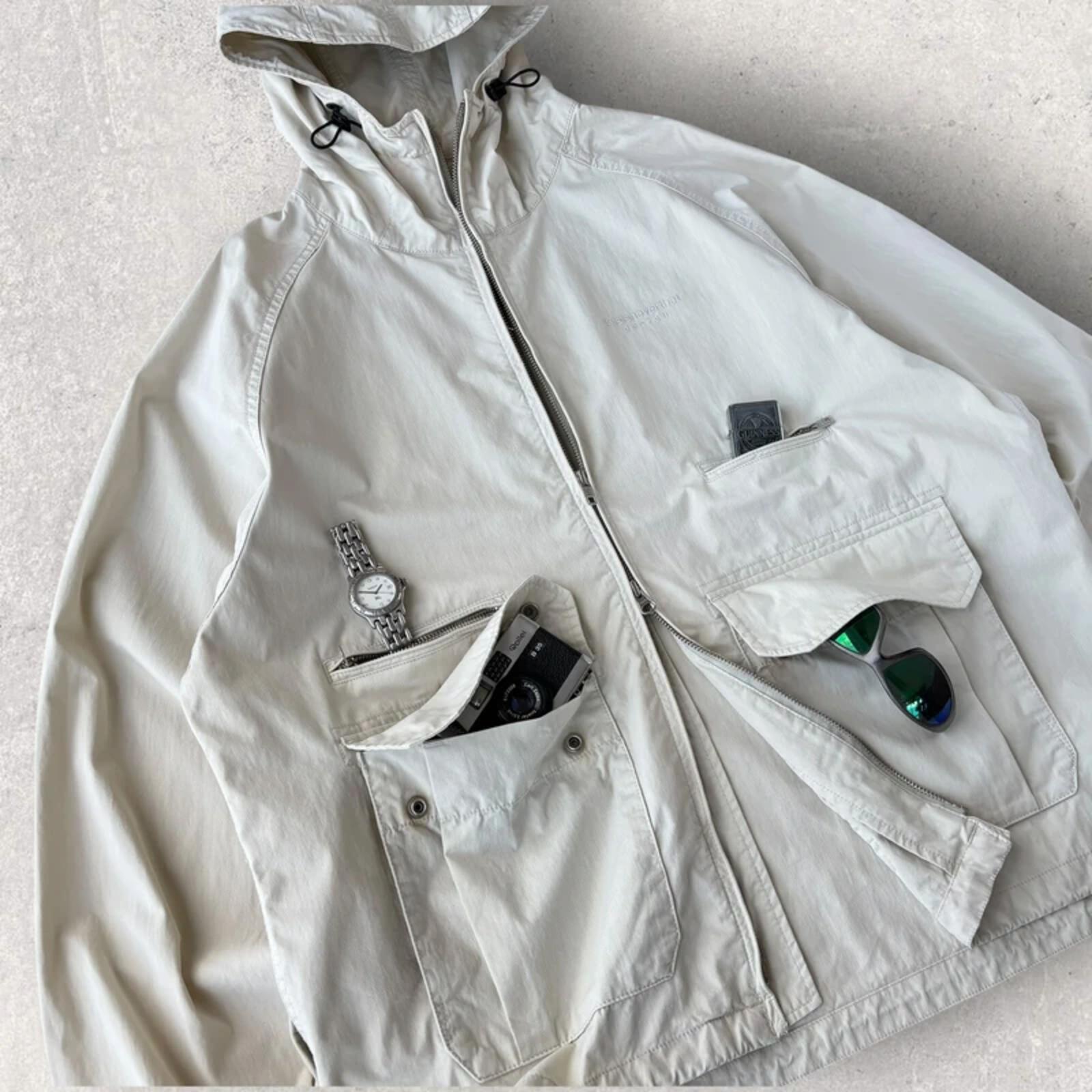 Thisisneverthat Utility Shell Jacket Off White M