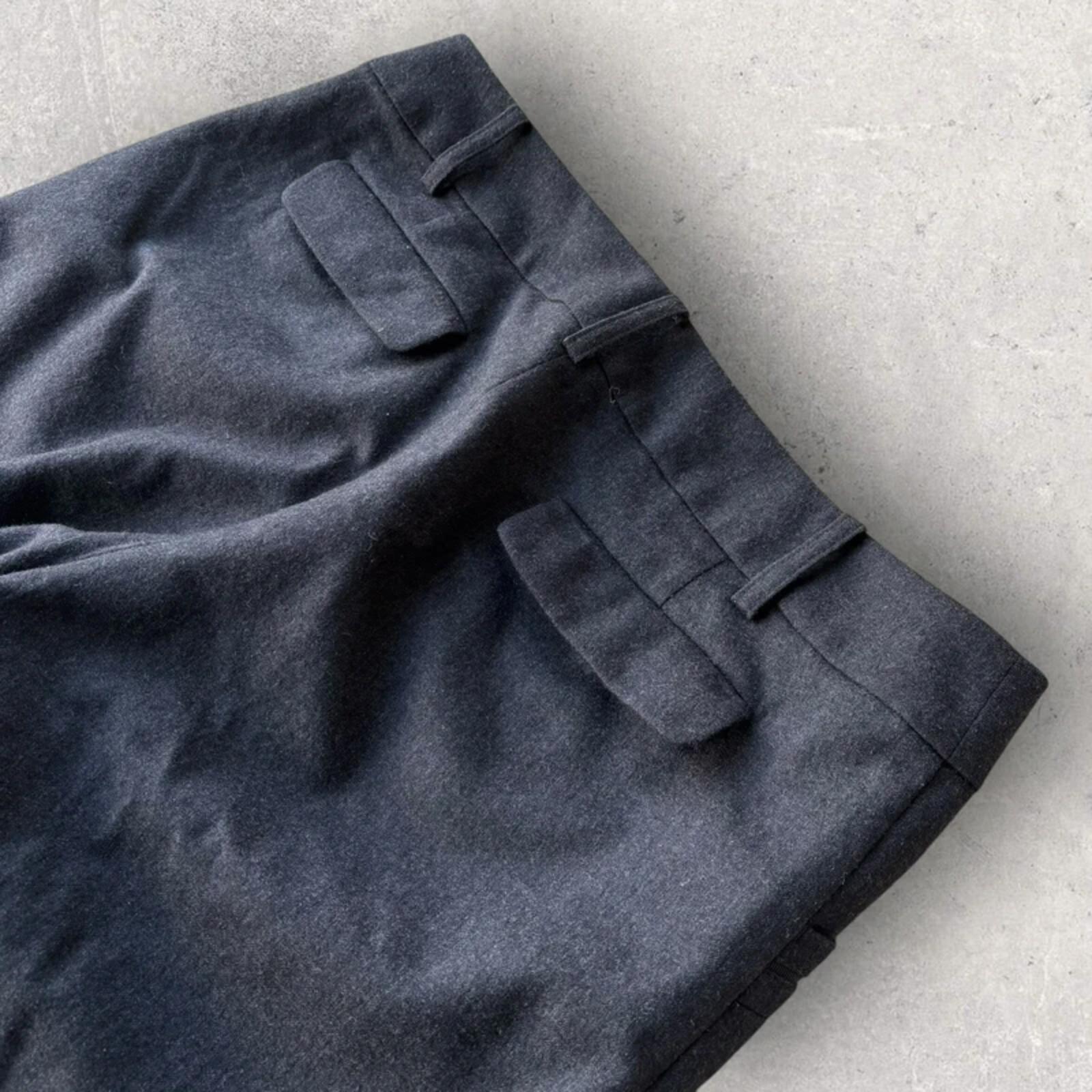 J.Press Japan Pleated Straight Tailored Trouser Dark Grey W30 Japan Import