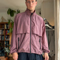 Uniform Bridge Nylon Track Jacket Rose L