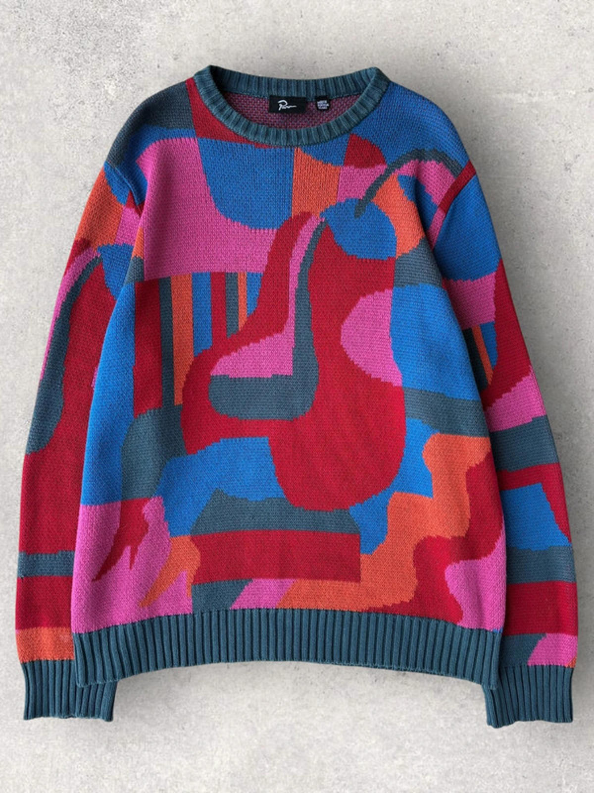 Parra Sitting Pear Knit Jumper Multi Size XL