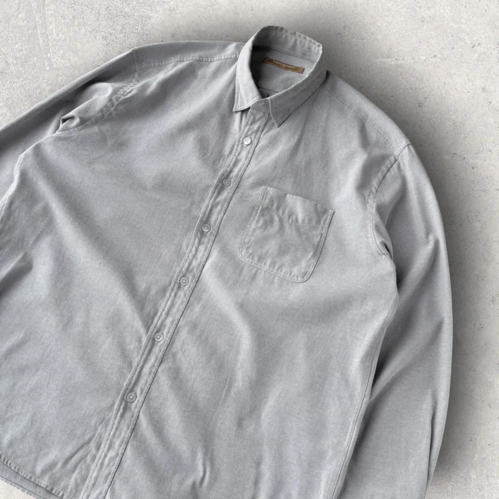 Frizmworks Oversized Oxford Shirt Grey XL