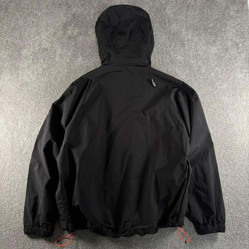 Uniform Bridge Technical Windbreaker Black M