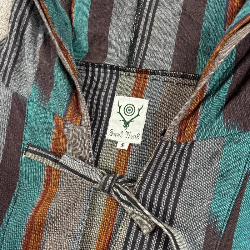 South2 West8 Mexican Pullover Hoodie Grey L