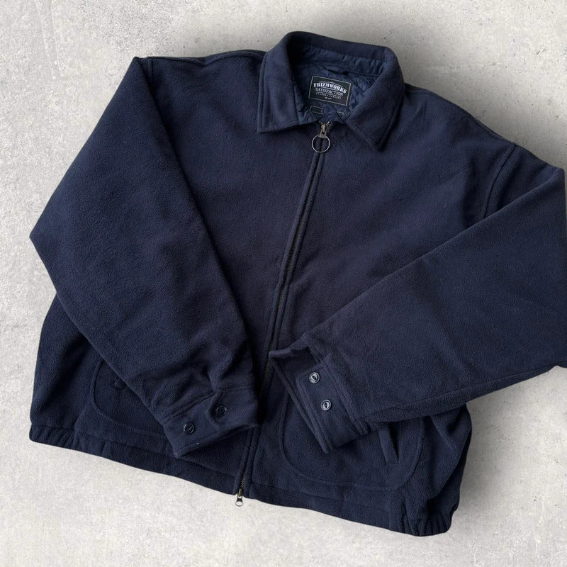 Frizmworks Fleece Drizzler Jacket Navy XL