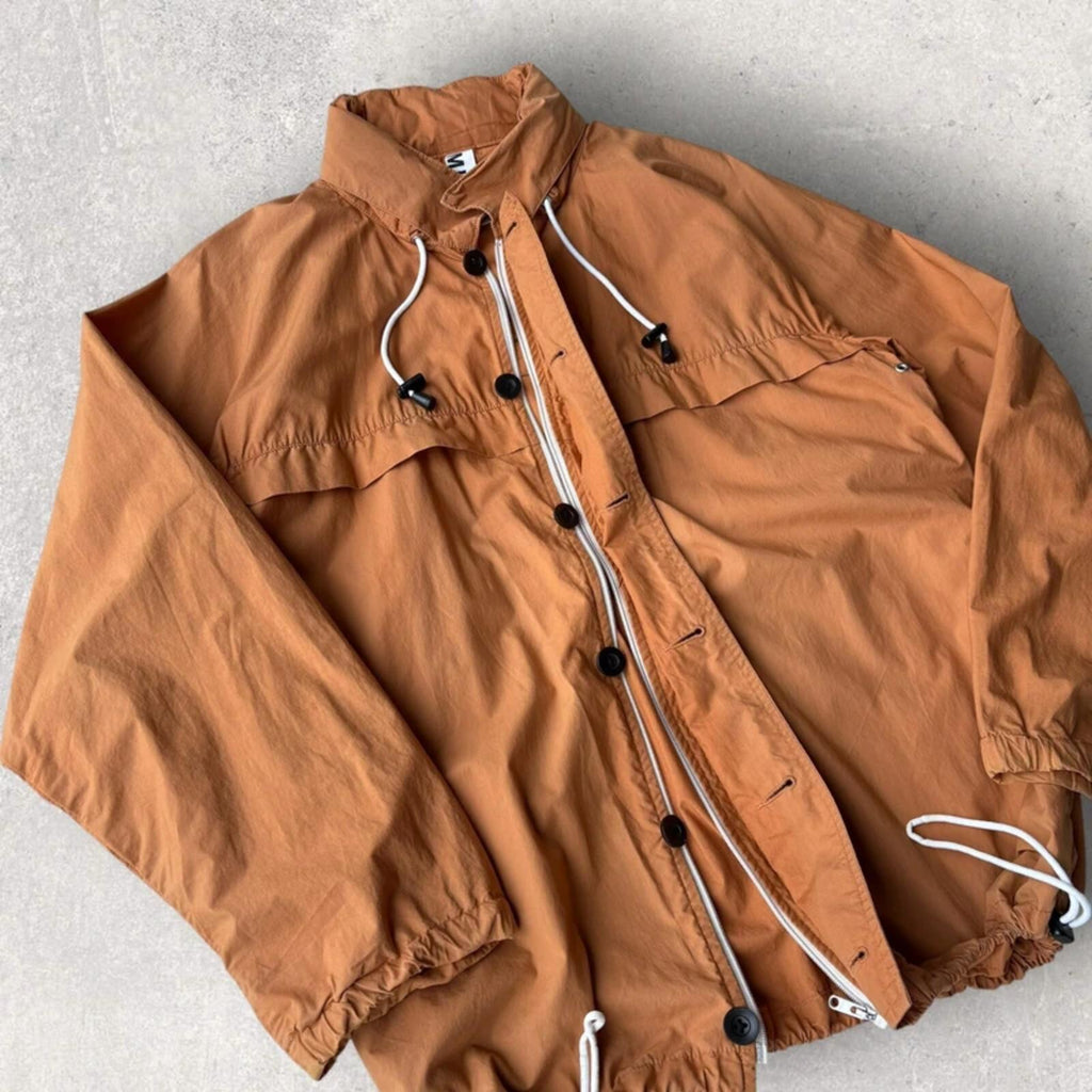 MHL Light Cotton Utility Windbreaker Rust M