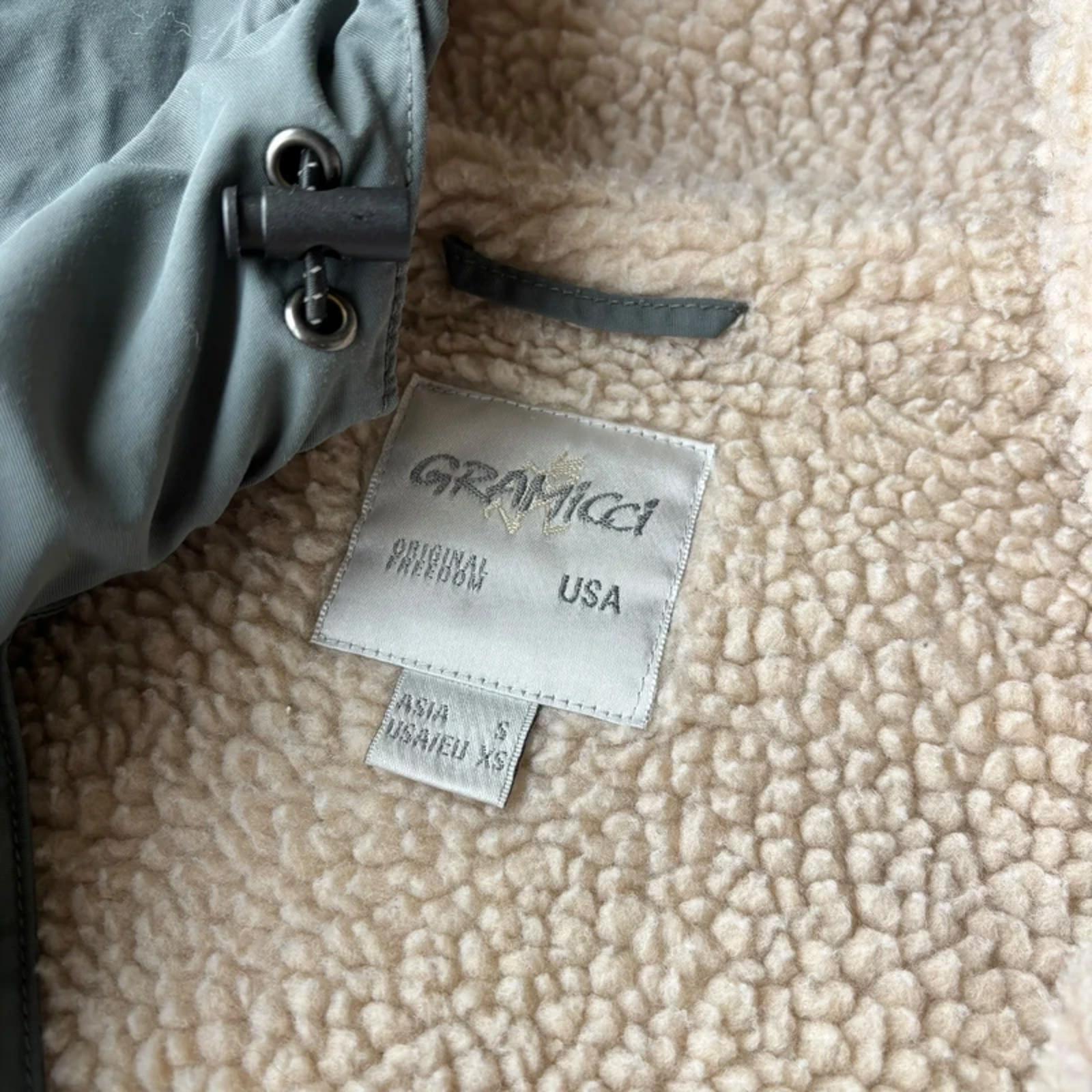Gramicci Fleece Lined Mountain Parka Blue S Japan Import Gorpcore