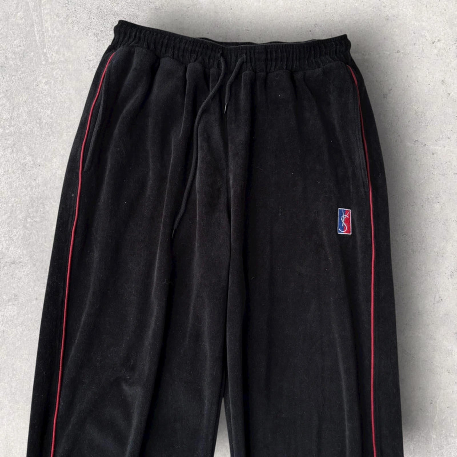 Yardsale Velour Joggers Black Size L