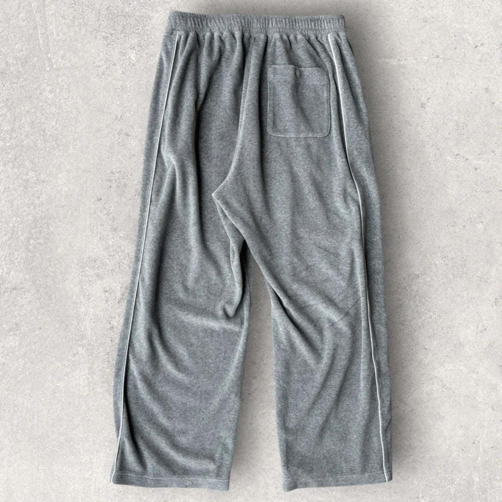 Covernat Baggy Wide Korean Joggers Grey L