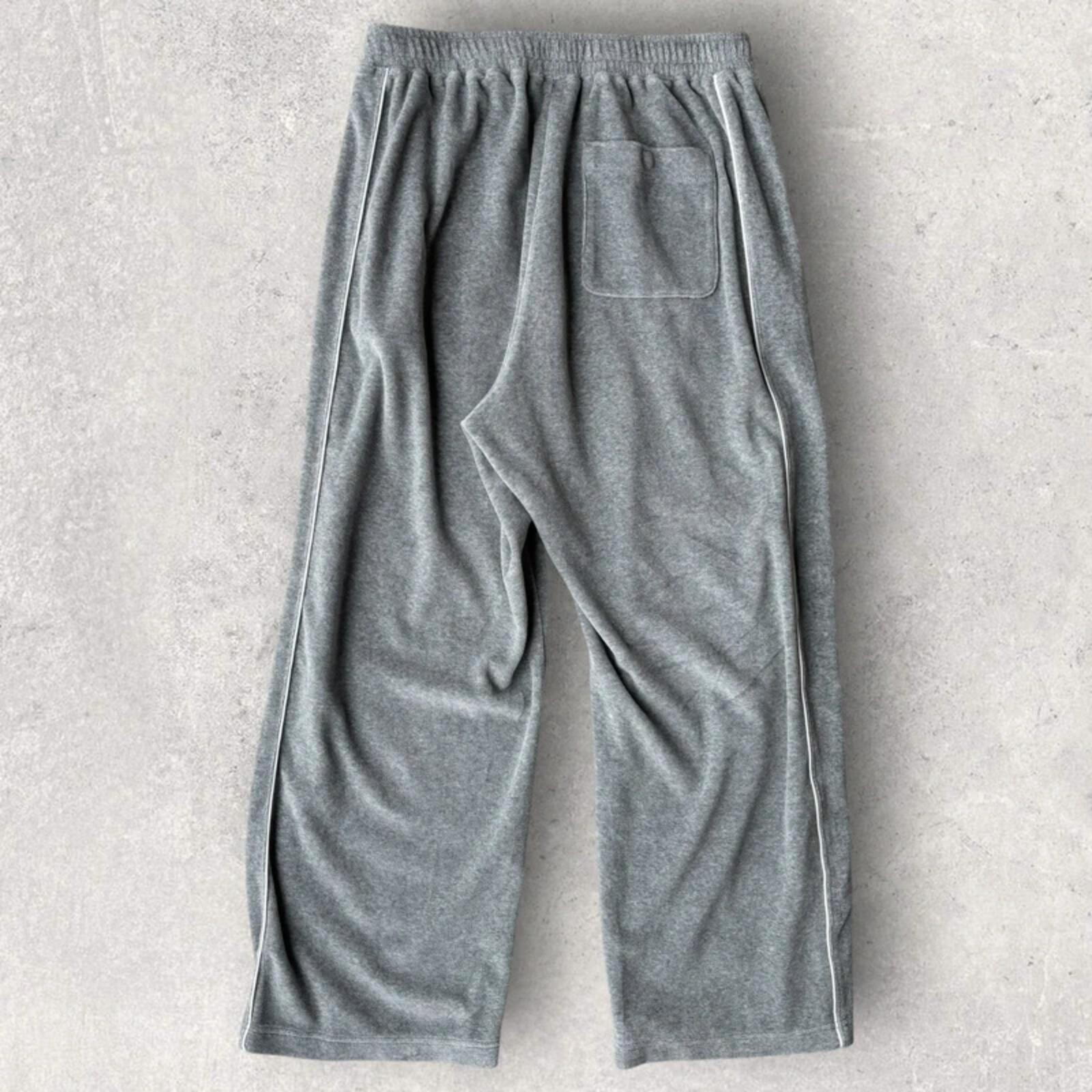 Covernat Baggy Wide Korean Joggers Grey L