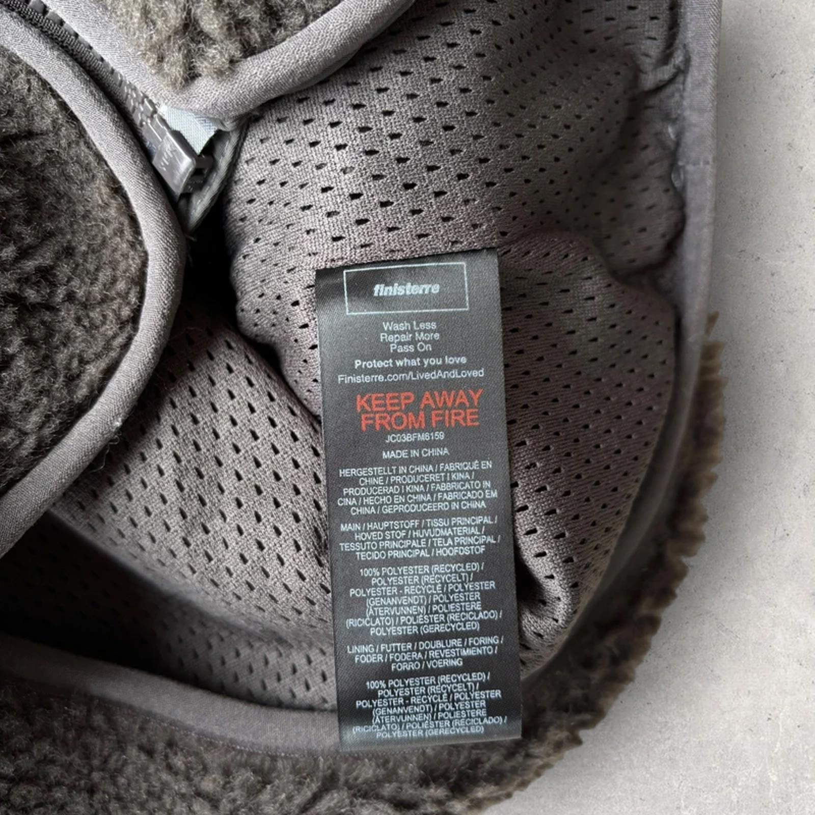 Finisterre Orsik Deep Pile Fleece Brown M