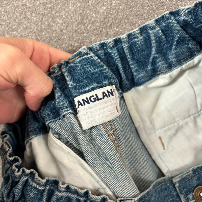 Anglan Ultra Baggy Balloon Denim Jean L