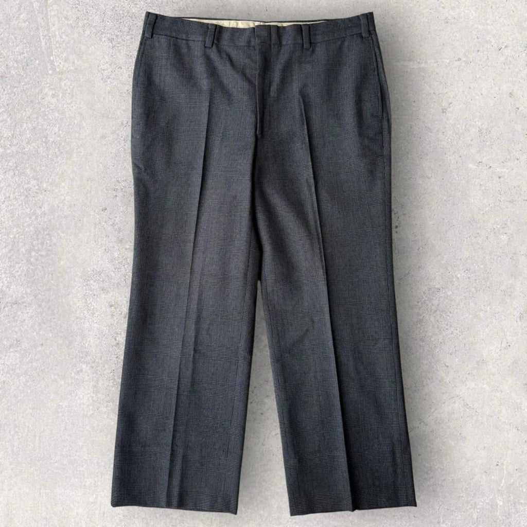 J.Press Japan Pleated Cropped Trouser Grey W33 Japan Import Tailored