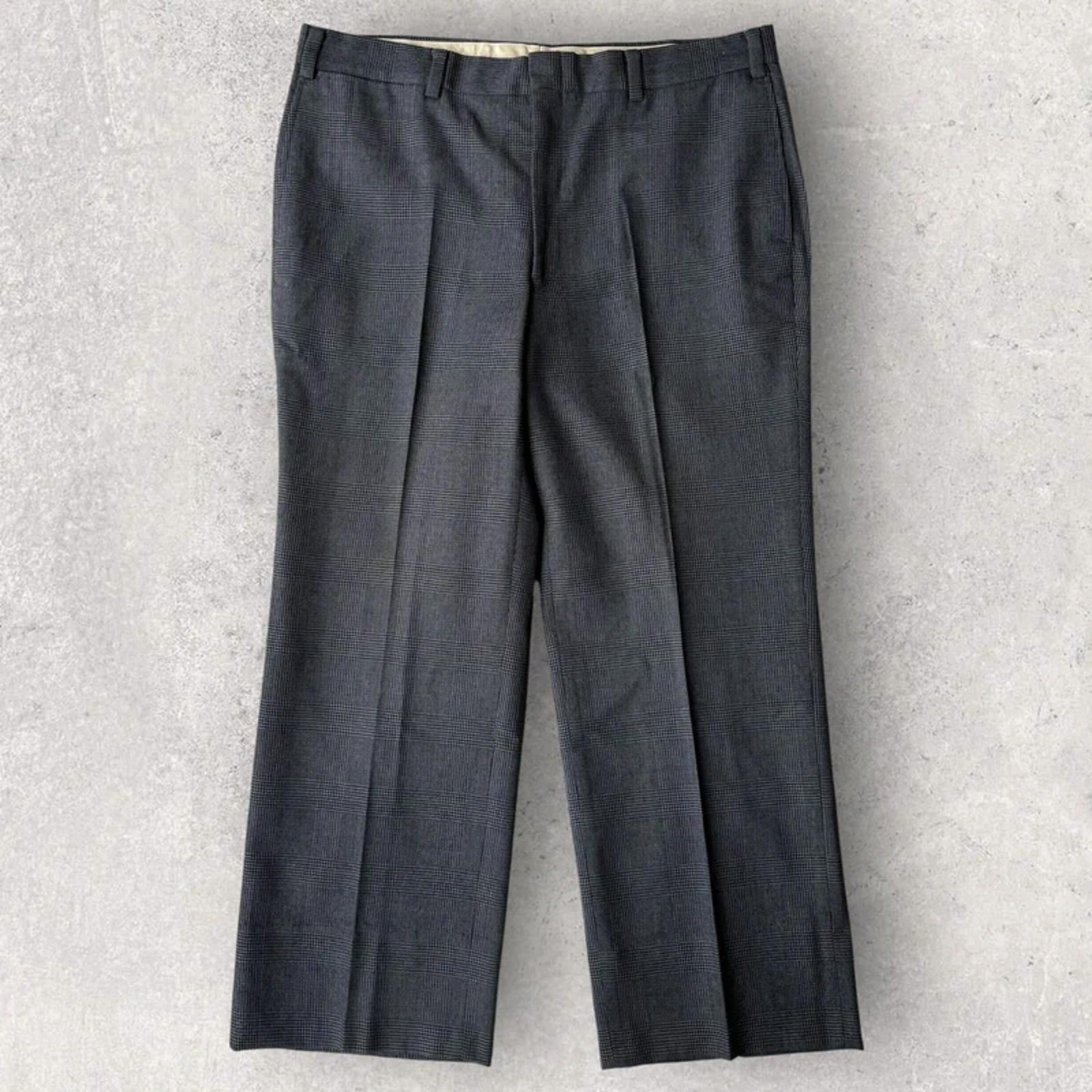 J.Press Japan Pleated Cropped Trouser Grey W33 Japan Import Tailored