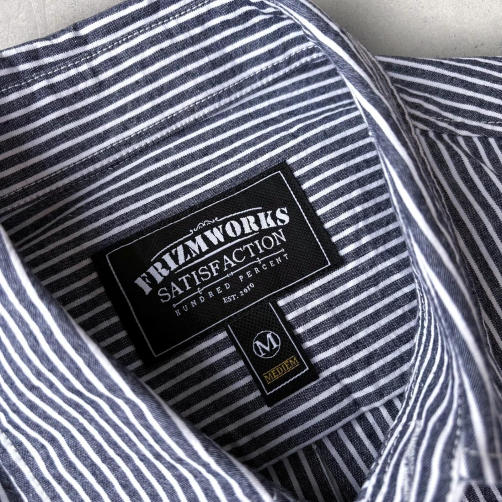 Frizmworks Loop Stripe Shirt Blue M