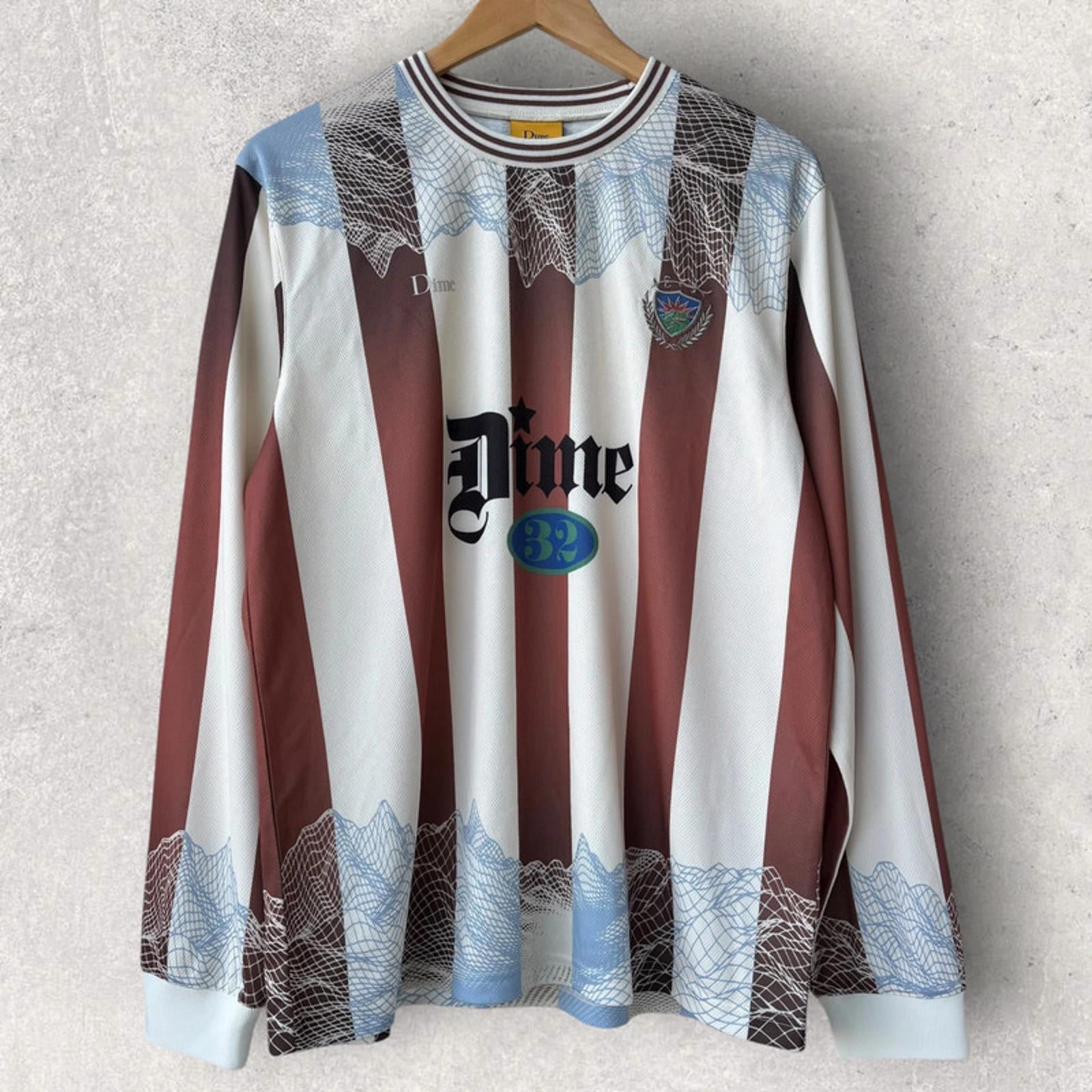 Dime MTL Striker Jersey Rust Size M