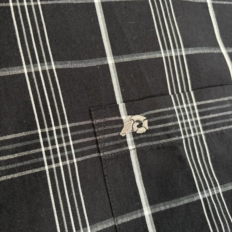 Pendleton Oversized Check Shirt Black XL