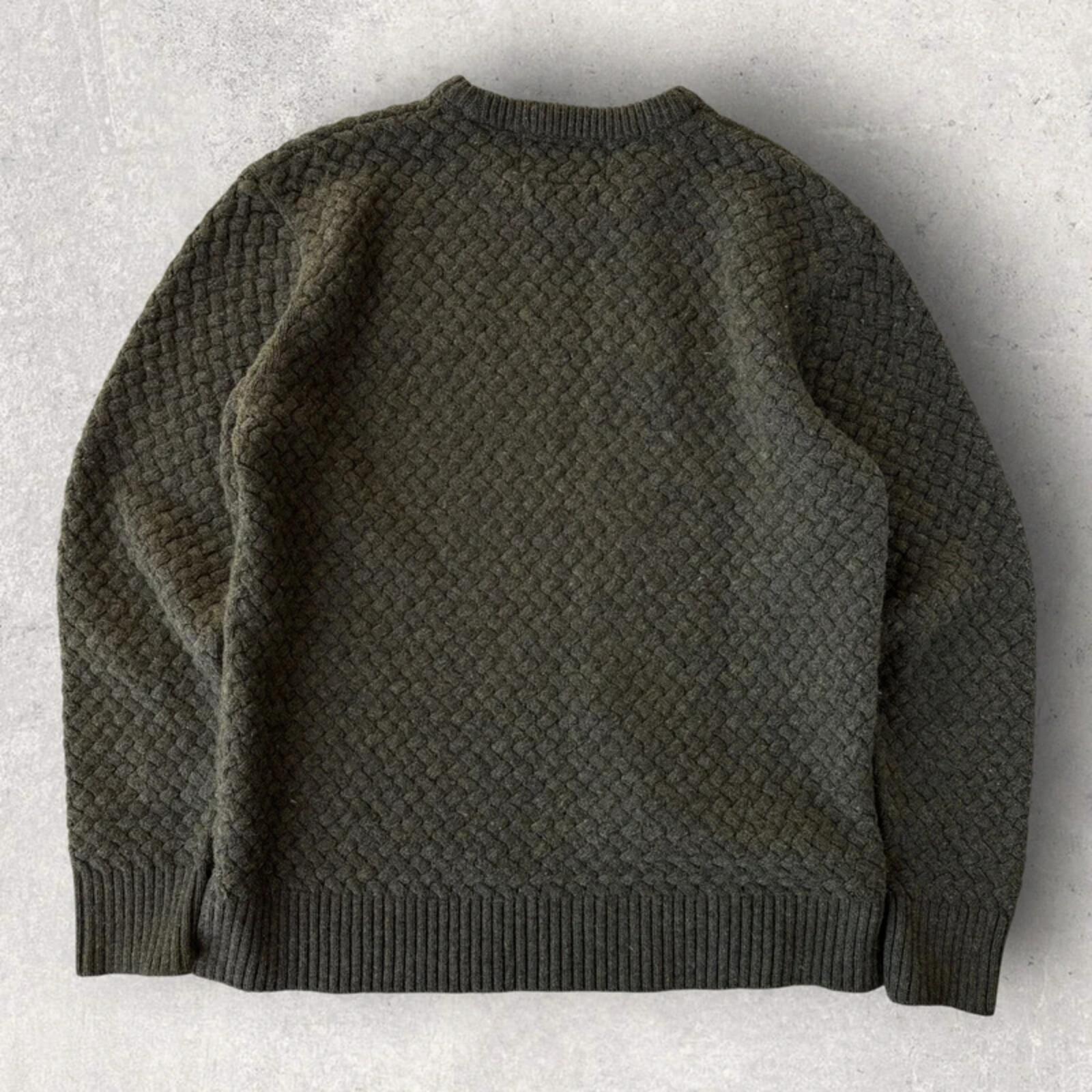Frizmworks Lambswool Fisherman Knit Green S