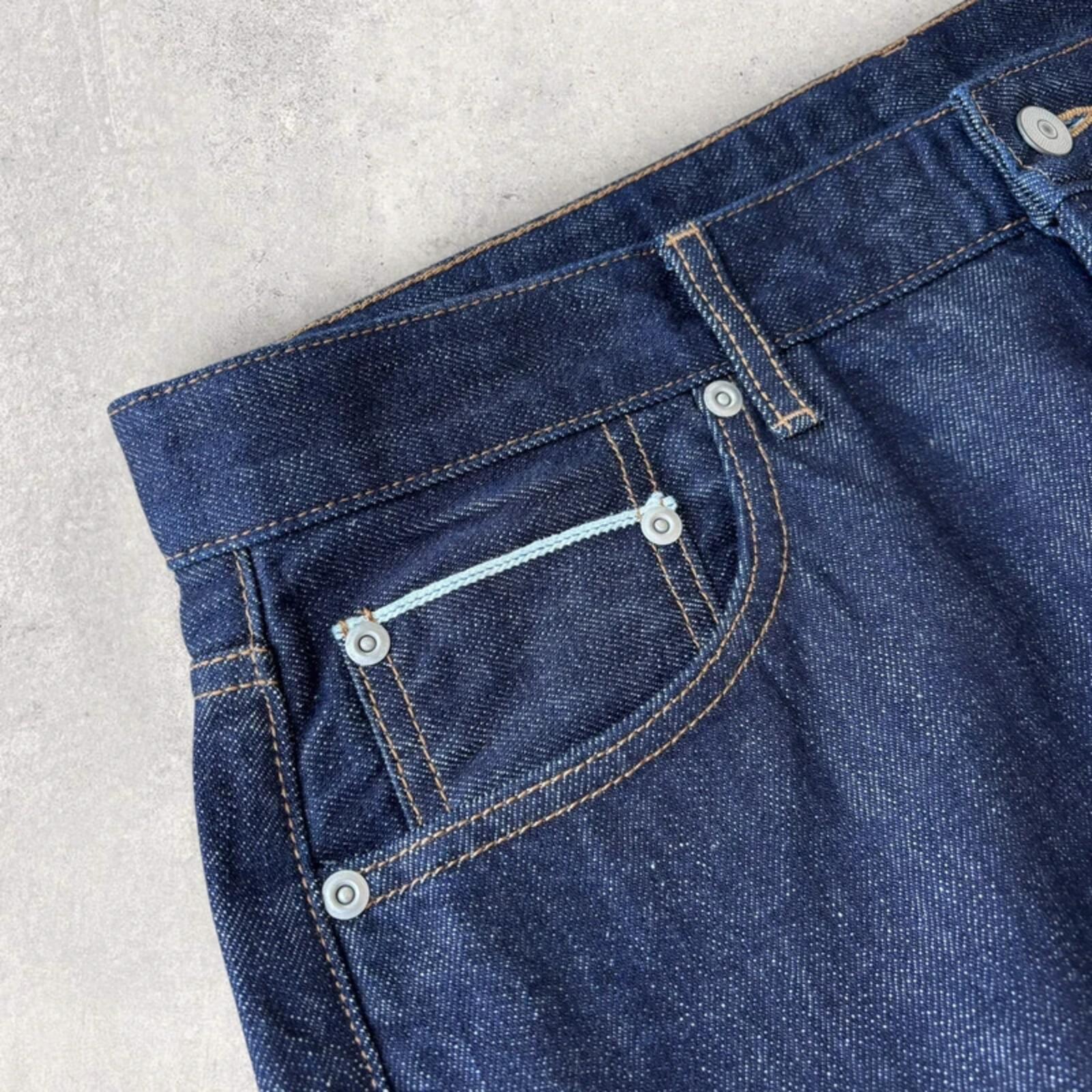 Uniform Bridge Wide Tapered Jean Indigo XL