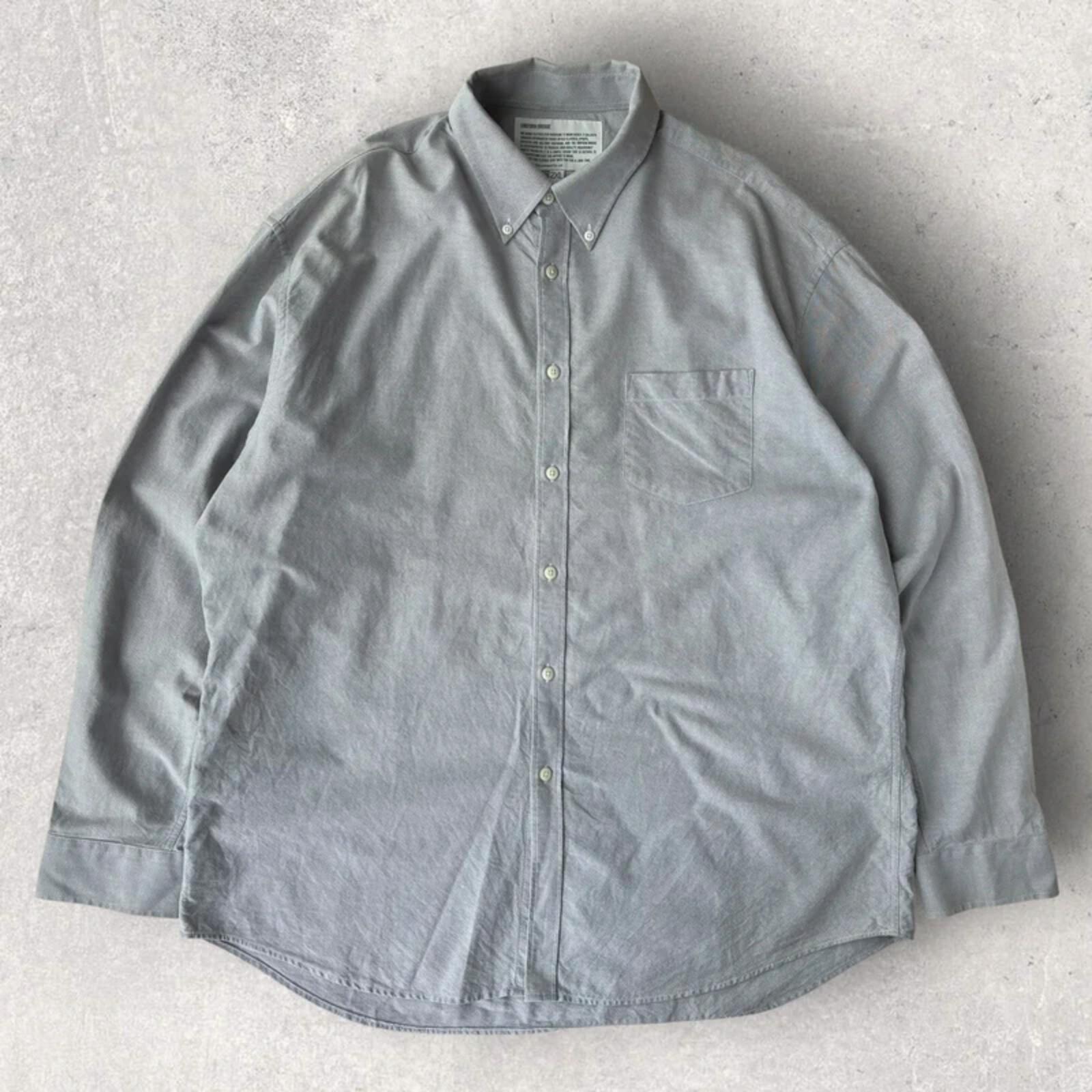 Uniform Bridge Oxford Shirt Grey XL
