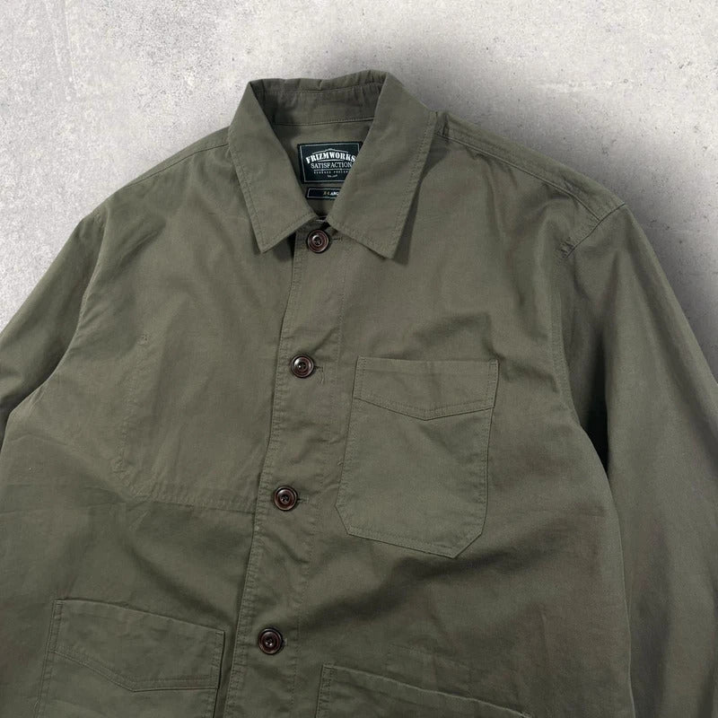 Frizmworks French Work Jacket Olive XL