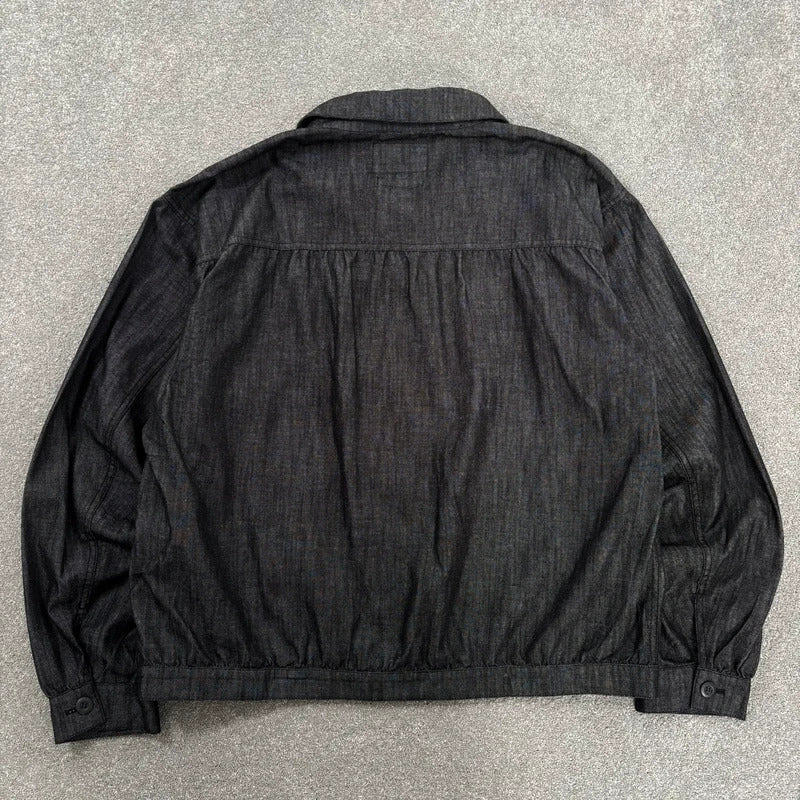 Frizmworks Shirring Trucker Overshirt Black XL
