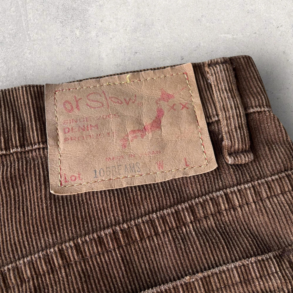 Orslow Cropped Cord Trouser W30