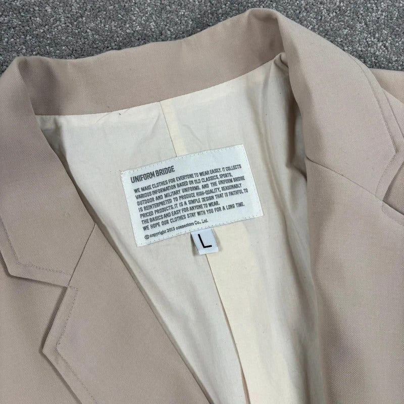 Uniform Bridge Oversized Blazer Beige L