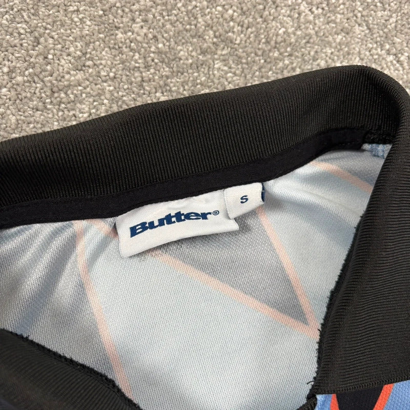 Butter Goods Football Shirt Blue S
