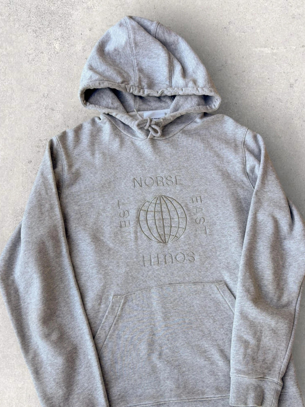 Norse Projects x Matt Luckhurst Limited Hoodie Grey Size S