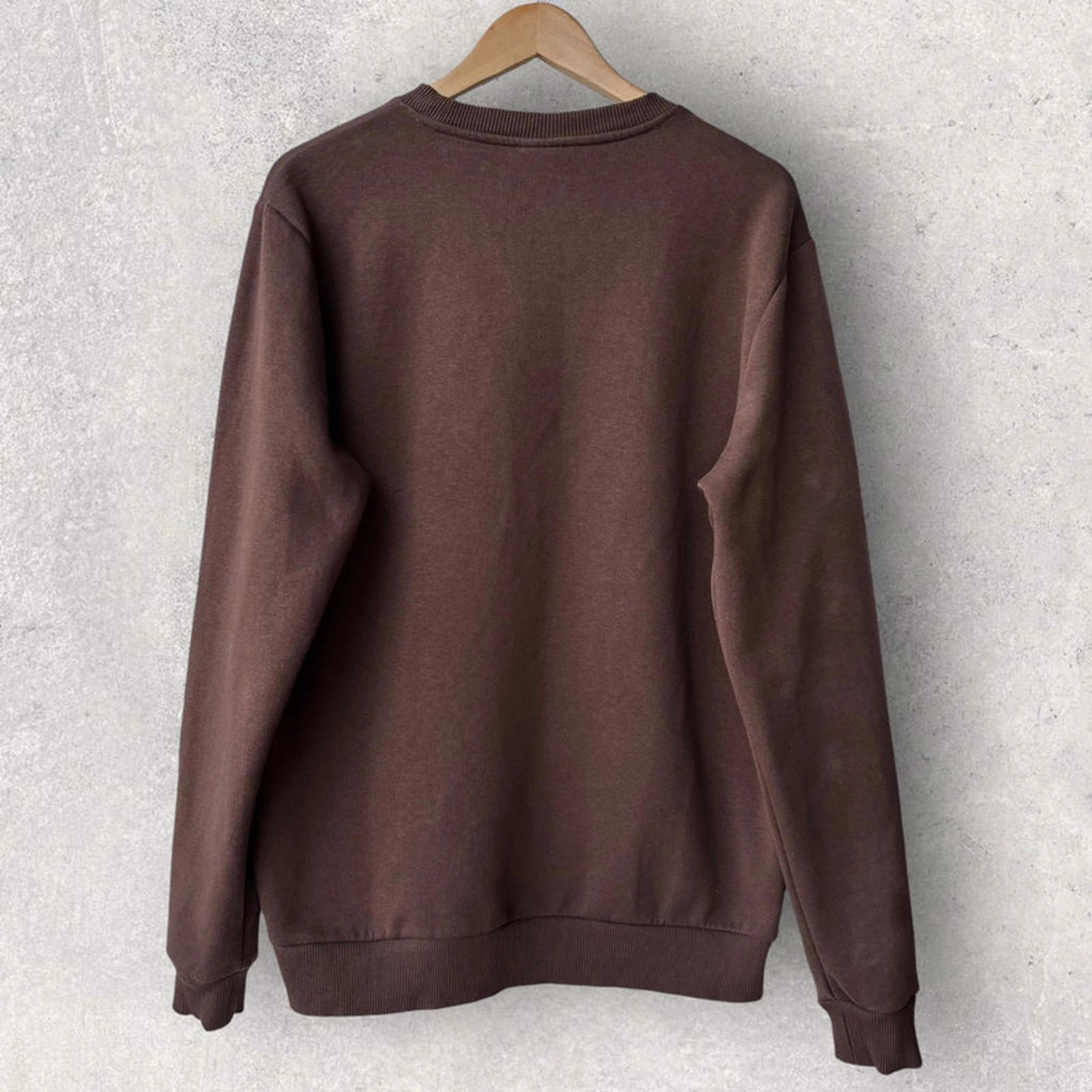 New Balance Centre Balance Sweatshirt Brown Size M