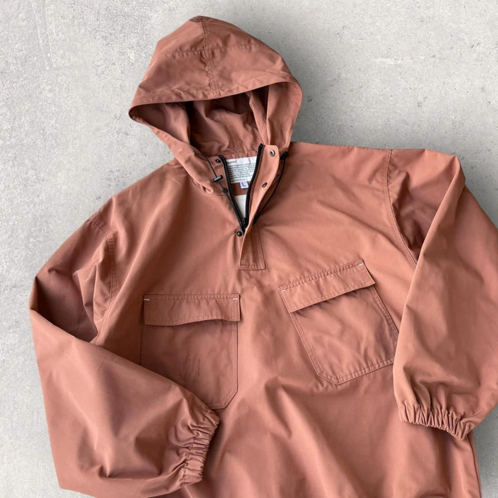 Uniform Bridge Smock Anorak Utility Jacket Brick L Techwear