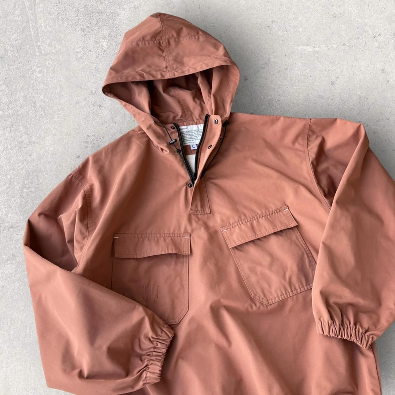 Uniform Bridge Smock Anorak Utility Jacket Brick L Techwear