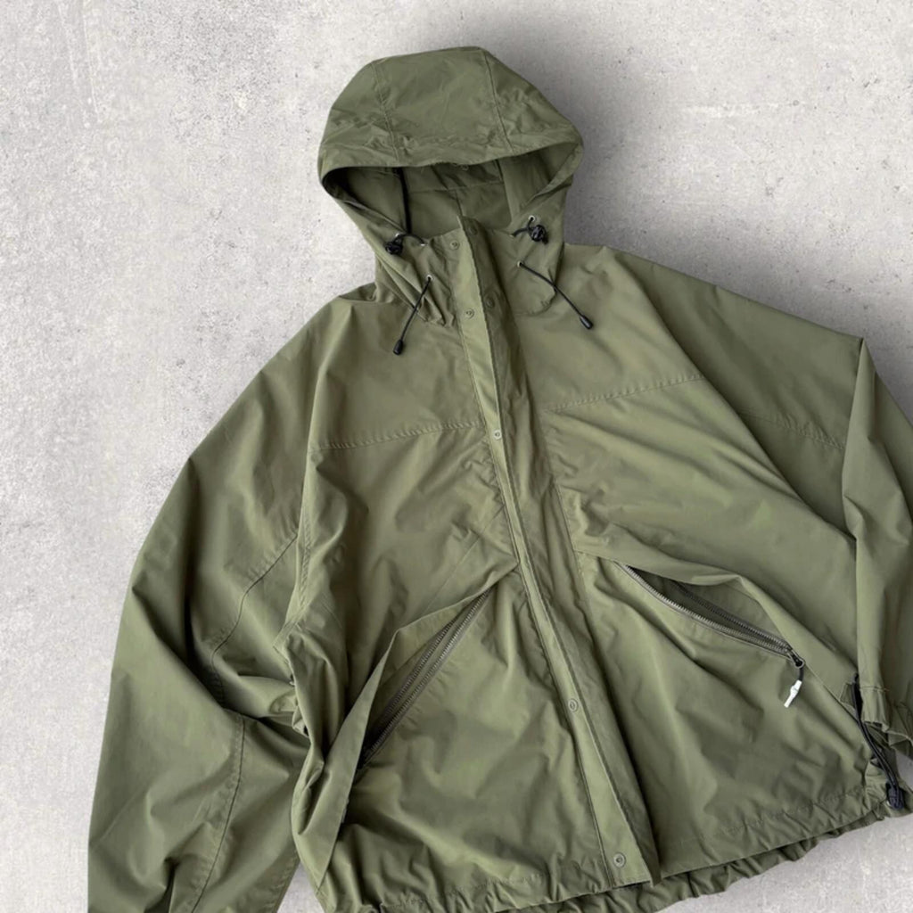 Uniform Bridge Oversized Mountain Jacket Olive L