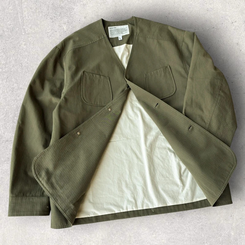 Uniform Bridge 4 Pocket Work Liner Olive L