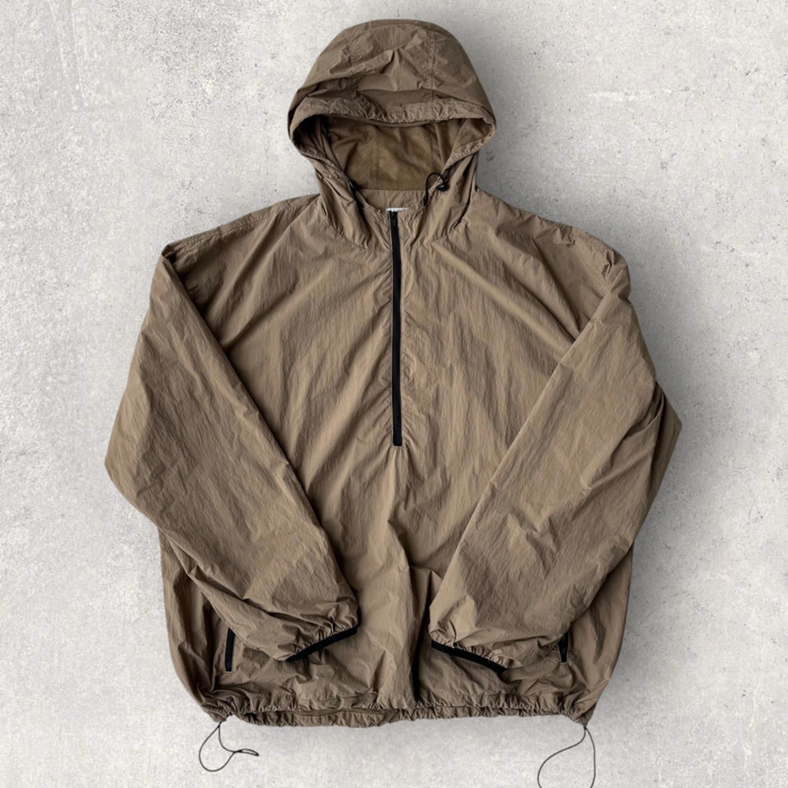 Gramicci Light Nylon Anorak Beige Size XL