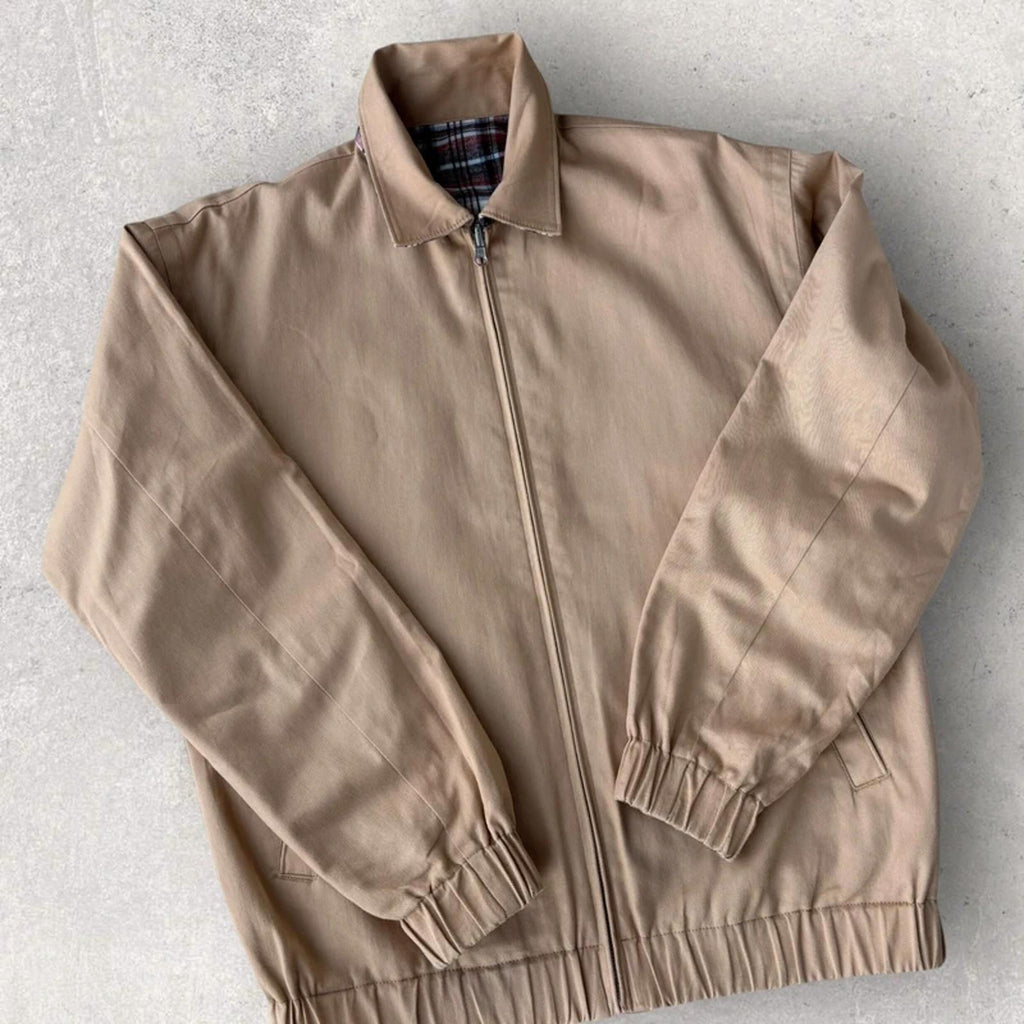 Pendleton Reversible Check Harrington Jacket Beige L Japan Import