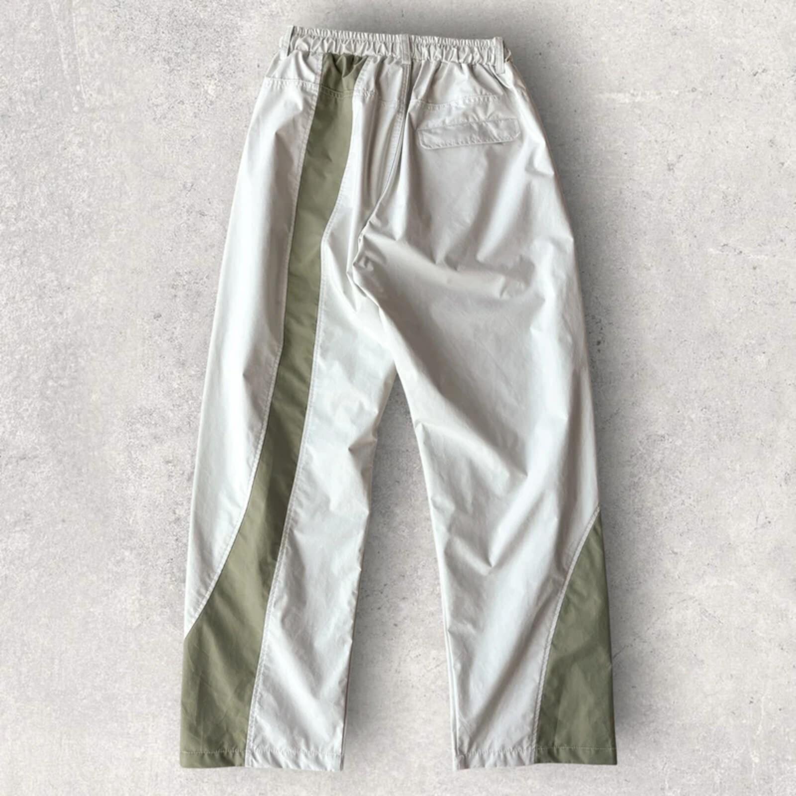 San San Gear Wind Shell Pant White Green M