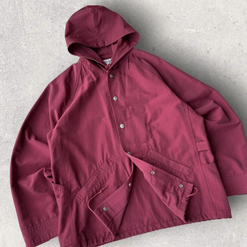 Sassafras Gardners Utility Jacket Burgundy S