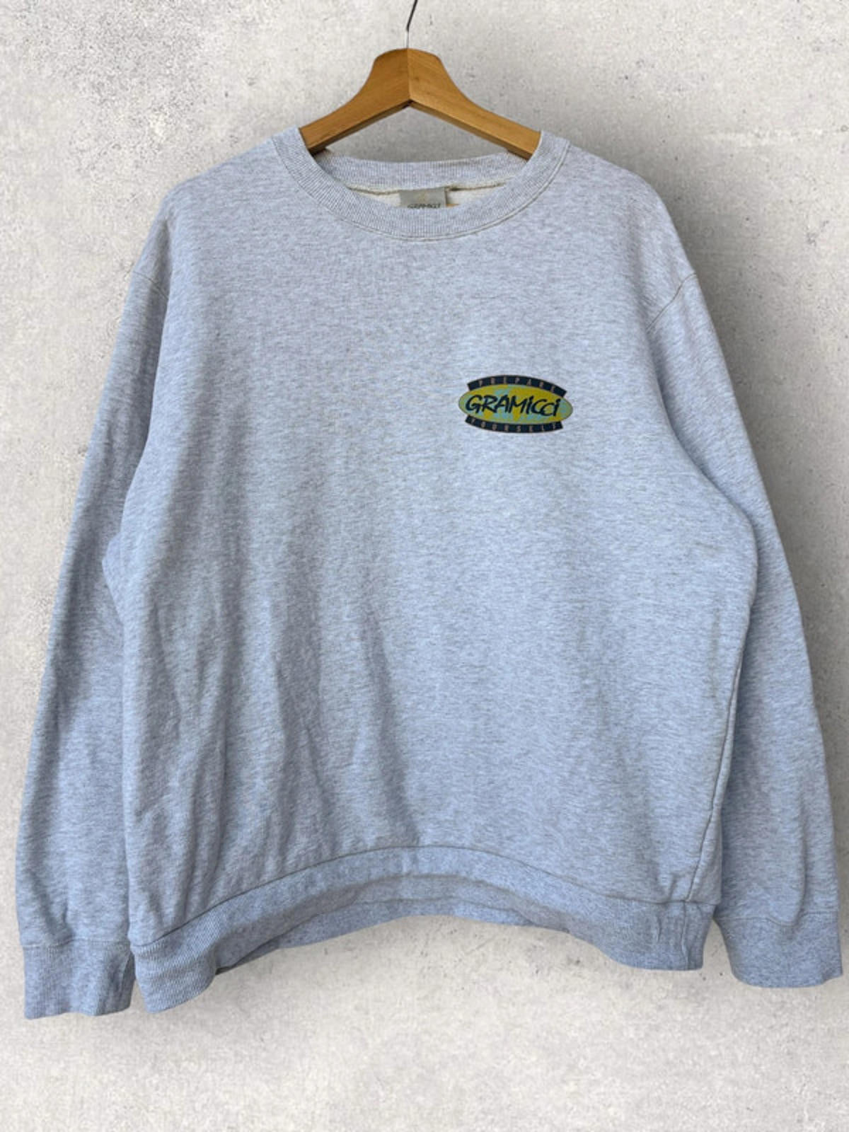 Gramicci Prepare Yourself Graphic Sweatshirt Grey Size M