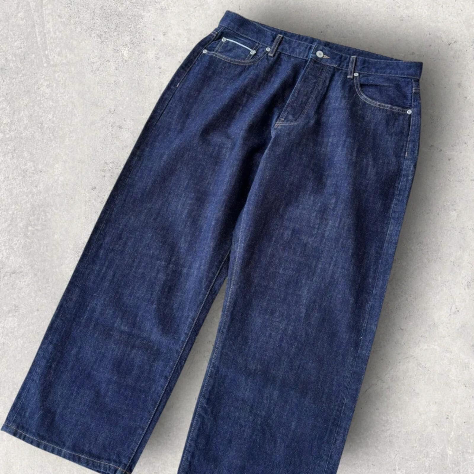 Uniform Bridge Wide Tapered Jean Indigo XL