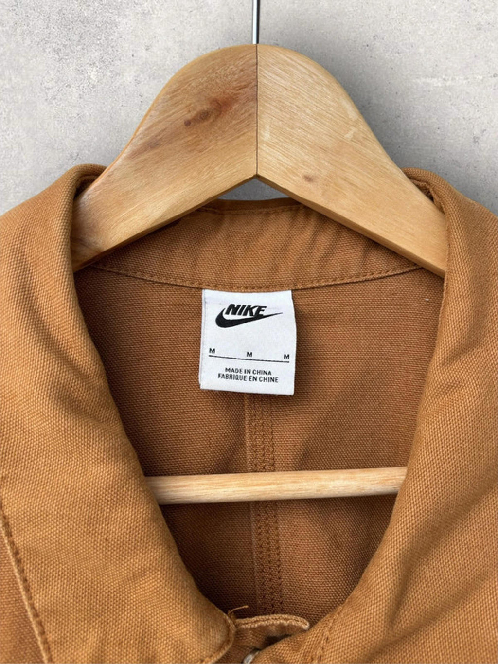 Nike Chore Overshirt – Tan - Size M - Rare