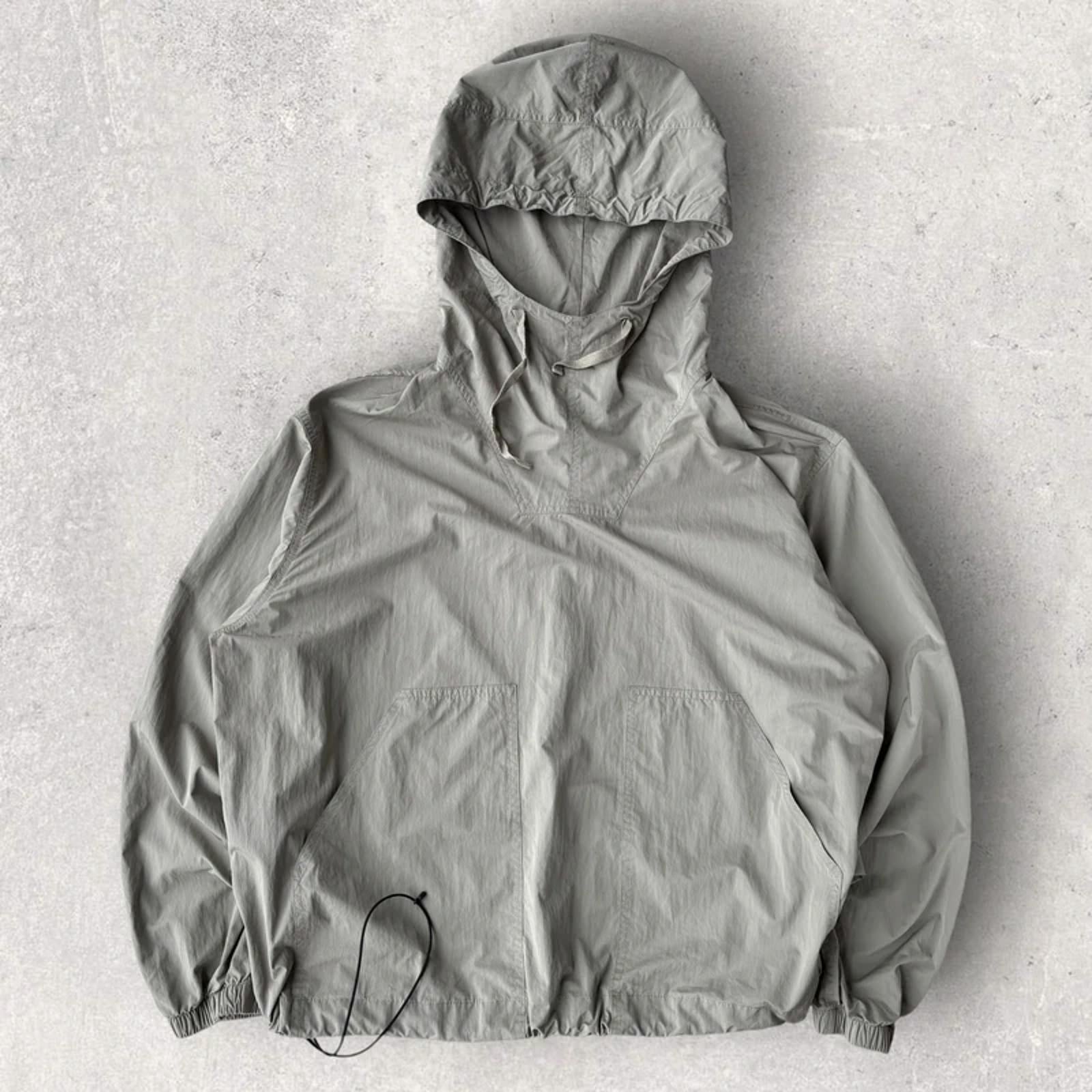 Uniform Bridge Lightweight Gorpcore Smock Windbreaker Grey XL Korea Import