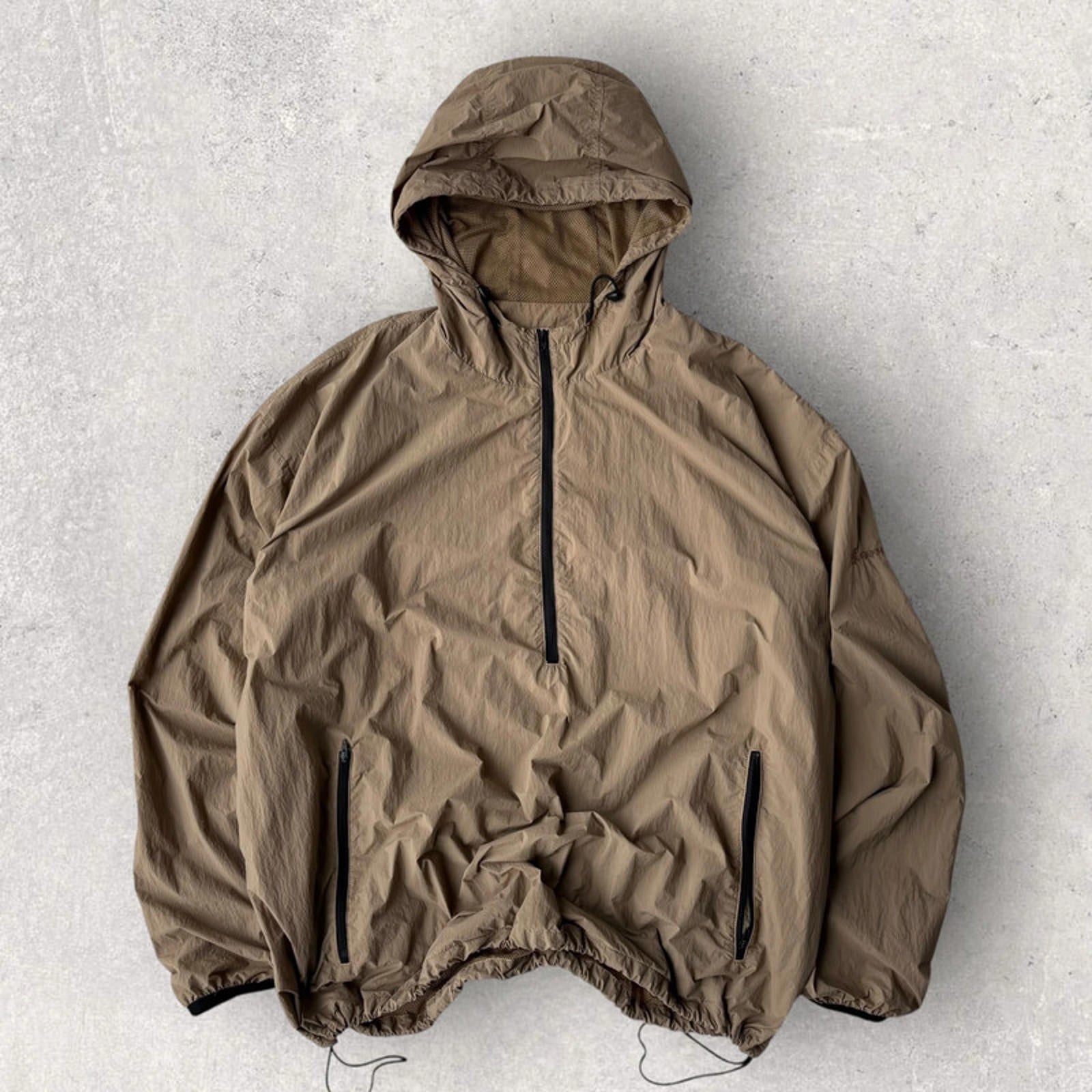 Gramicci Light Nylon Anorak Beige Size XL