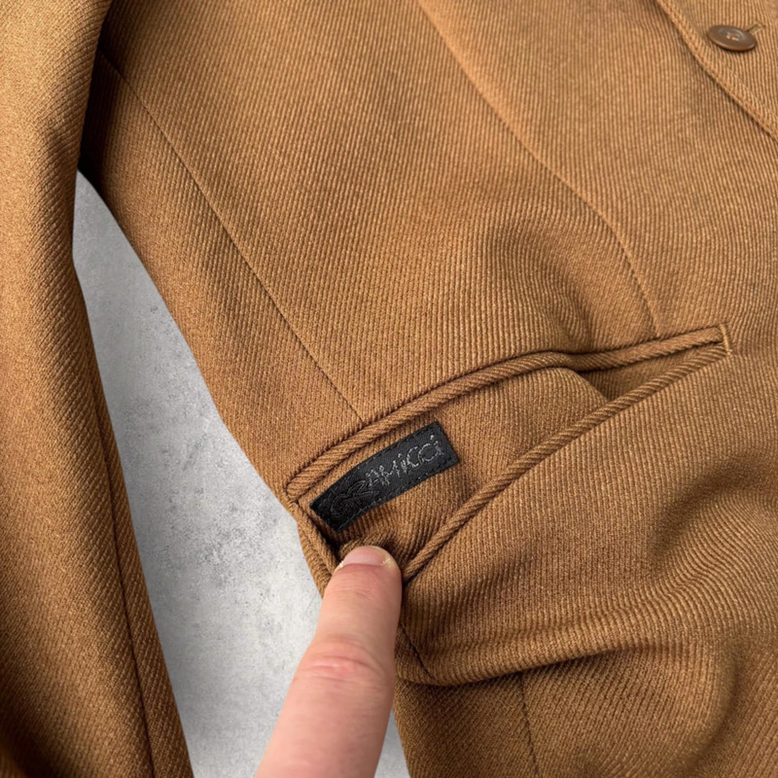 Gramicci x Edifice Tailored Suit Jacket / Blazer – Brown – S – Japan Import