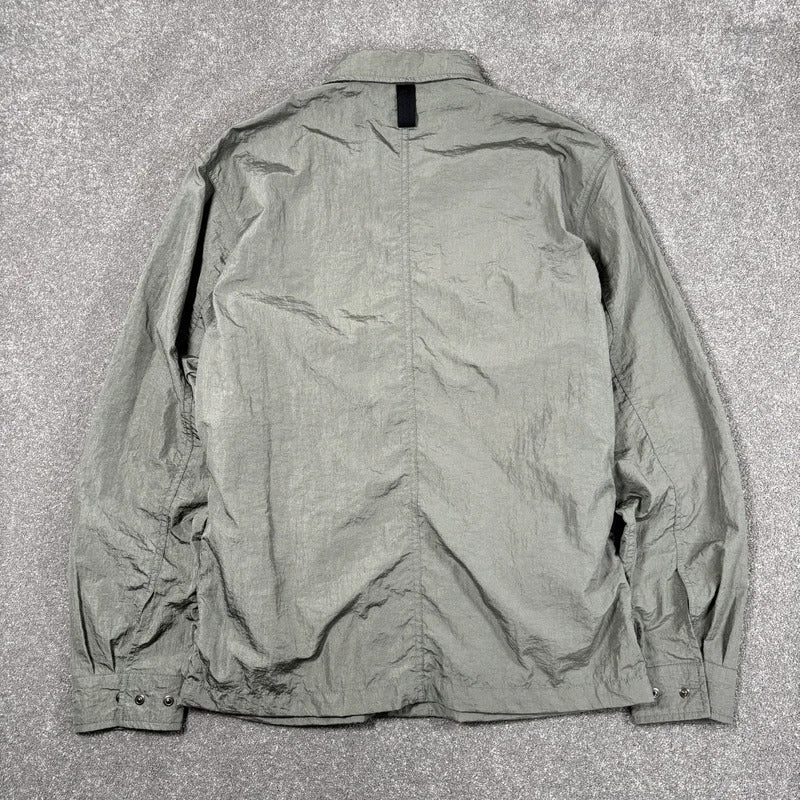 Uniform Bridge Field Utility Overshirt Aqua M