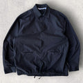 Uniform Bridge Two Pocket Utility Overshirt Black XL